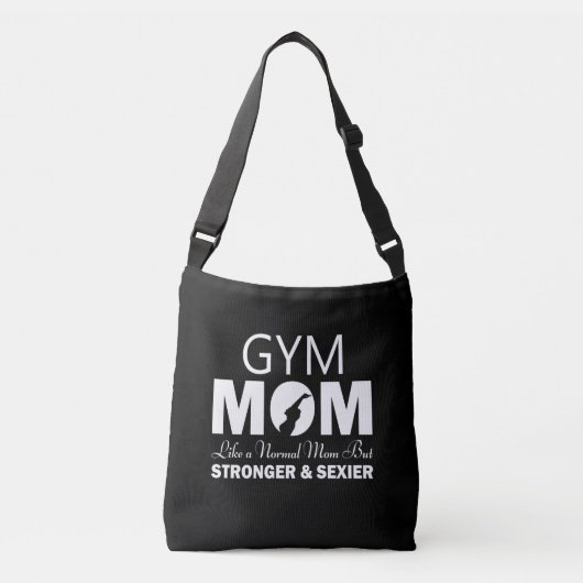 Gym Mam All-Over-Print Cross Body Bag Crossbody Tas (Voorkant)