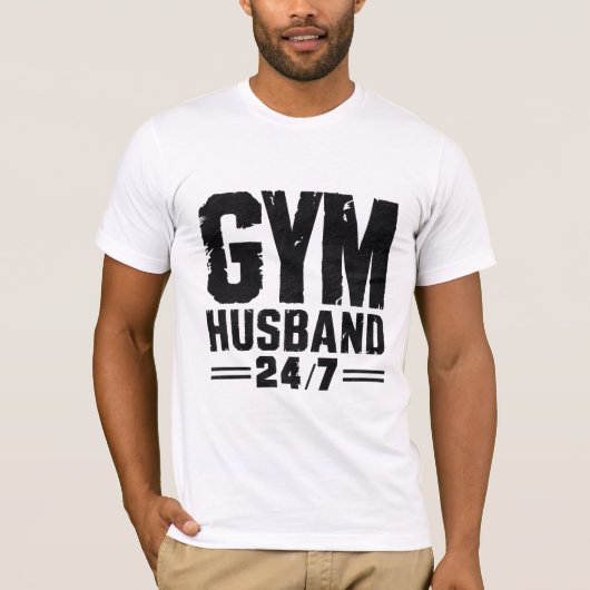 Gym Man 24/7' T-shirt (Voorkant)