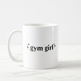 Gym meisje koffiemok