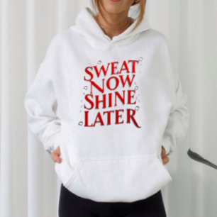Gym Meisje Quote Workout Motivatie Hoodie