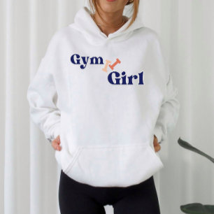 Gym Meisje Workout Motivatie Hoodie