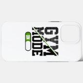 Gym Mode Op Training Gym Workout Case-Mate iPhone Case (Achterkant (horizontaal))