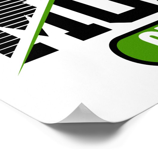 Gym Mode Op Training Gym Workout Poster (Hoek)