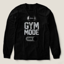 Gym Modus AAN | Fitness Workout Motivatie Design