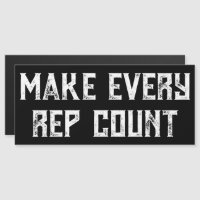 Gym Motivatie Aangepaste Power Rack Magneetteken