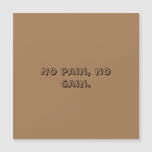 GYM Motivatie Aangepaste tekst  En Lichtbruin (Voorkant)