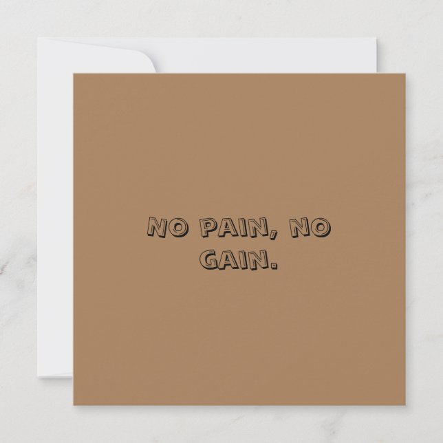 GYM Motivatie Aangepaste tekst  En Lichtbruin (Voorkant)