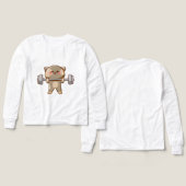 Gym motivatie Cat Lover Design (Voorkant /achterkant)