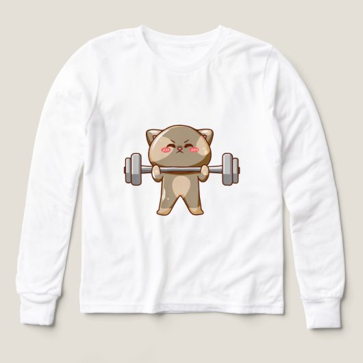 Gym motivatie Cat Lover Design (Voorkant)