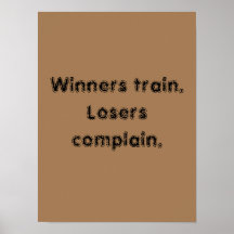 GYM-motivatie citaat en licht bruin