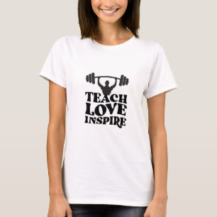 GYM motivatie ontwerp T-shirt