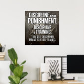 Gym Motivatie Poster (Thuiskantoor)