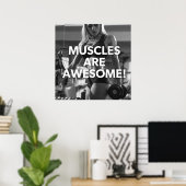 Gym Motivatie Poster (Thuiskantoor)