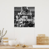 Gym Motivatie Poster (Keuken)