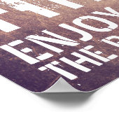 Gym Motivation Fitness Personal Trainer Grunge Poster (Hoek)