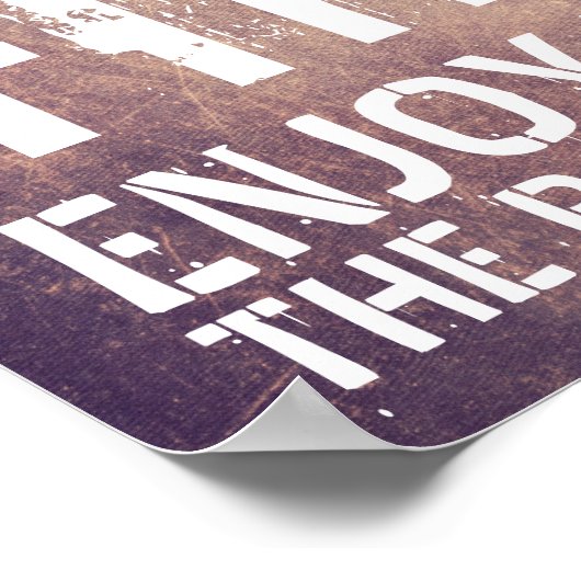 Gym Motivation Fitness Personal Trainer Grunge Poster (Hoek)