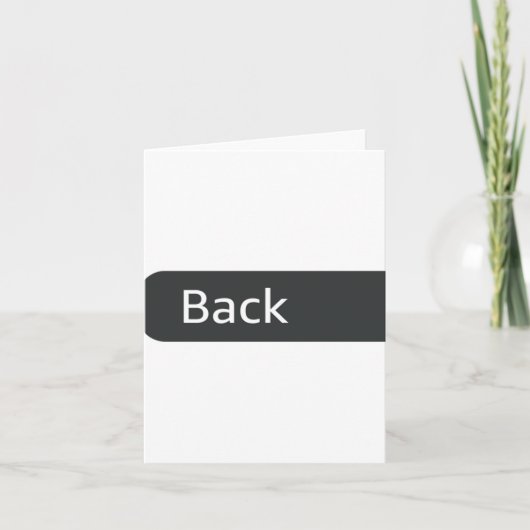 Gym Motivation Funny 0 Fors Given Men's  Kaart (Voorkant)