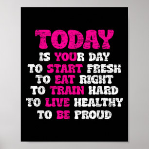 Gym Motivation Workout Quote Motivational Fitness Poster