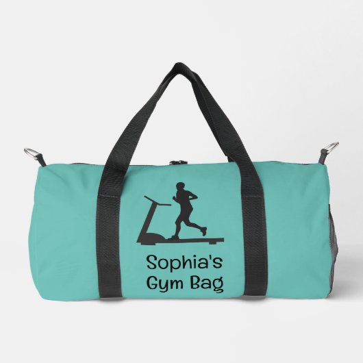 Gym Oefening Fitness Design Duffel Bag Plunjezak (Voorkant)