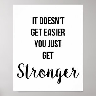 Gym, oefening, Motivatie prijsopgave voor workout Poster