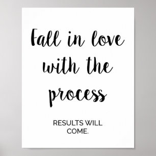 Gym, oefening, Motivatie wandkunst Poster