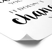 Gym, oefening, Motivatie wandkunst Poster (Hoek)