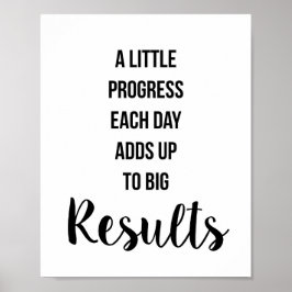 Gym, oefening, Motivatie wandkunst Poster