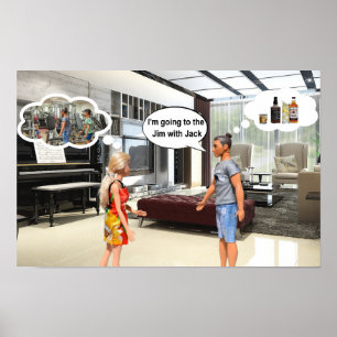 Gym of Jim. Poster
