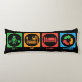 Gym Opheffen Motivatie Lichaamskussen (Voorkant)