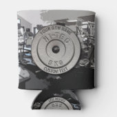 Gym Owner of User Fitness Funny Grey Edition Blikjeskoeler (Achterkant)