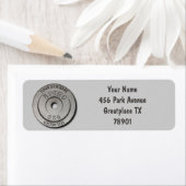 Gym Owner of User Fitness Funny Grey Edition Etiket (Insitu)