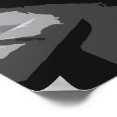 Gym Owner of User Fitness Funny Grey Edition Poster (Hoek)