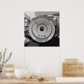 Gym Owner of User Fitness Funny Grey Edition Poster (Keuken)