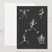 Gym Personal Train Therapy Spooky Halloween Kaart (Voorkant / Achterkant)