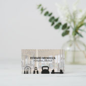 Gym | Persoonlijke Trainingsapparatuur Visitekaartje (Staand voorkant)