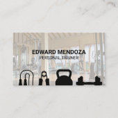 Gym | Persoonlijke Trainingsapparatuur Visitekaartje (Voorkant)