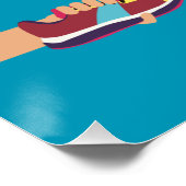 Gym Poster 20 x 20 inch, Poster papier (halfglanze (Hoek)