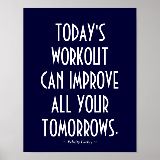  Gym Poster 48 (Voorkant)