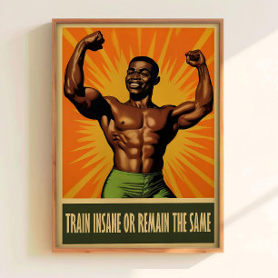 Gym Poster Bodybuilder Print Gym Muurkunst Spierbu