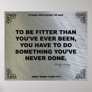 Gym Poster voor fitness Motivation #005