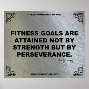 Gym Poster voor fitness Motivation #007