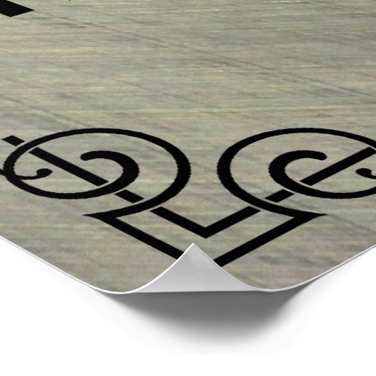 Gym Poster voor fitness Motivation #010 (Hoek)