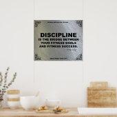 Gym Poster voor fitness Motivation #020 (Keuken)