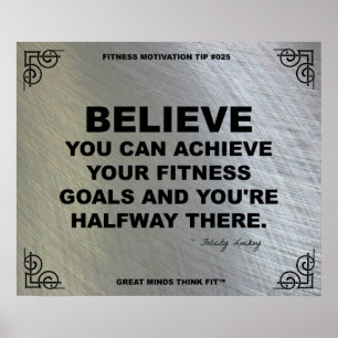 Gym Poster voor fitness Motivation #025