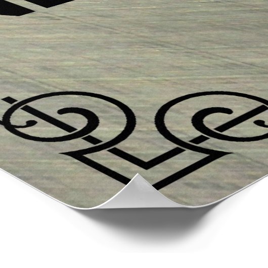 Gym Poster voor fitness Motivation #039 (Hoek)