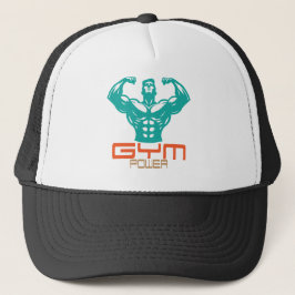 Gym Power Motivation Fitness Strength Workout Trucker Pet