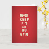 GYM-prijsopgave behouden Kaart (Gele Bloem)