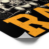 Gym Rat Betekenis Gym Rat Kostuum Gewichtheffen Gy Poster (Hoek)