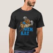 Gym Rat Bodybuilding Against Mousetrap Rats T-shirt (Voorkant)