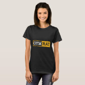 Gym Rat Bodybuilding Workout Bodybuilder T-shirt (Voorkant volledig)
